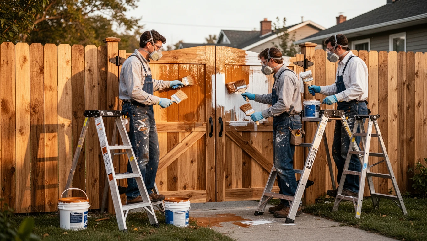 Fence & Gate Painting